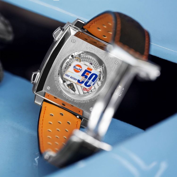 TAG Heuer's new Monaco Gulf Special  Edition 50th Anniversary RiQT7fSI_o