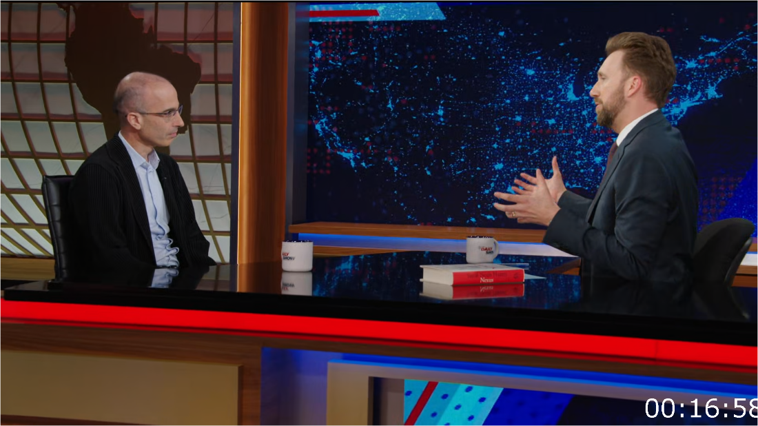 The Daily Show (2024-09-09) Yuval Noah Harari [1080p/720p] (x265) W227CKdY_o