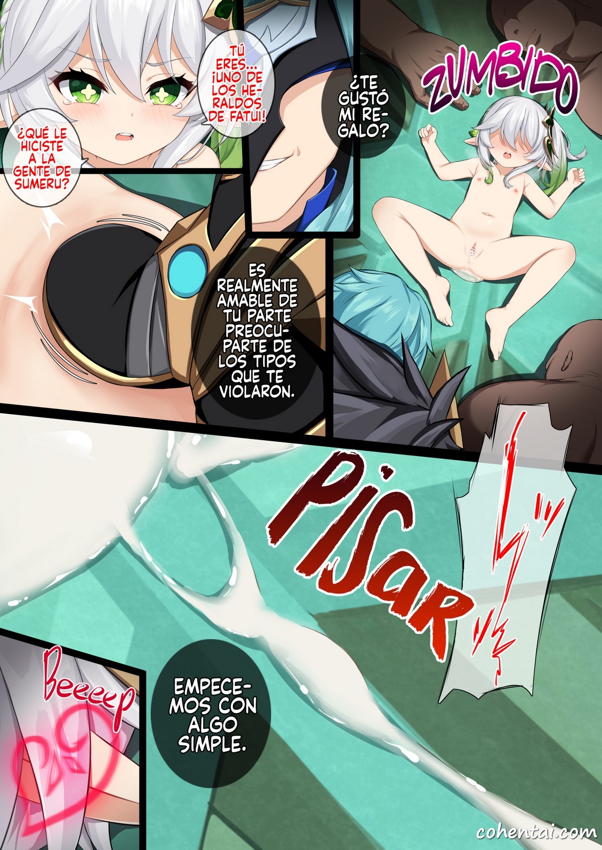 Jikken <Da 17> (Genshin Impact) xxx comics manga porno doujin hentai español sexo 