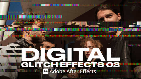 Digital Glitch Effect 02 Ae - VideoHive 53980105
