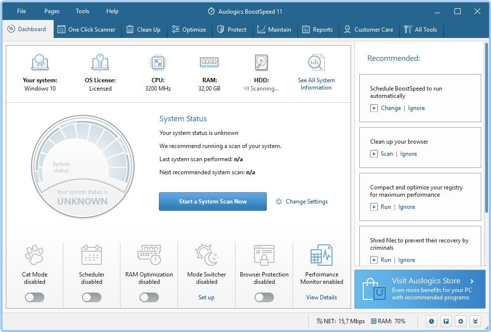 Auslogics BoostSpeed 13.0.0.8 Multilingual FC Portable Kg33mJfd_o