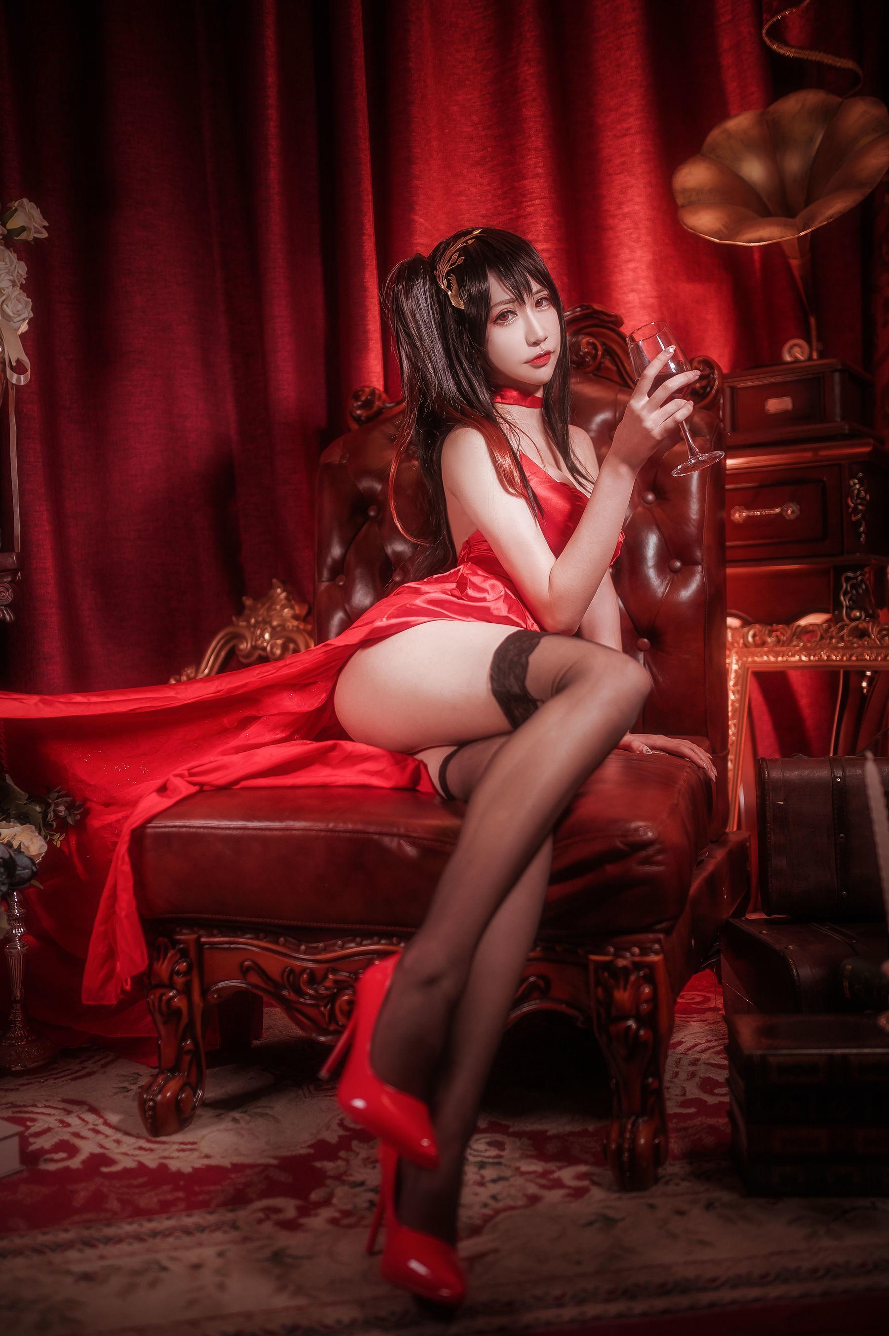 [网红COSER] 动漫博主阮邑_Fairy – 大凤礼服 写真集(2)