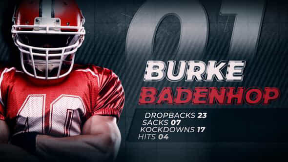 Sports Player Introduction - VideoHive 51565066