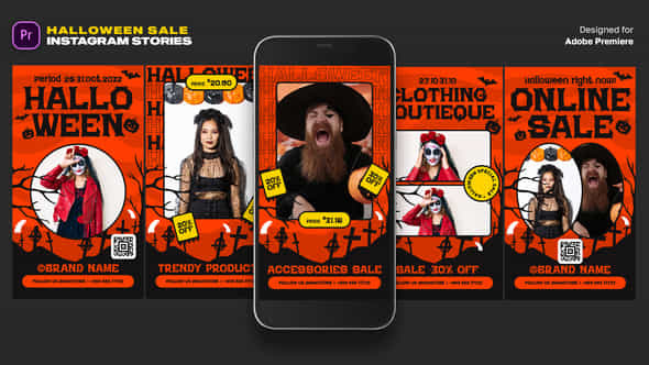 Halloween Sale Instagram - VideoHive 47456705