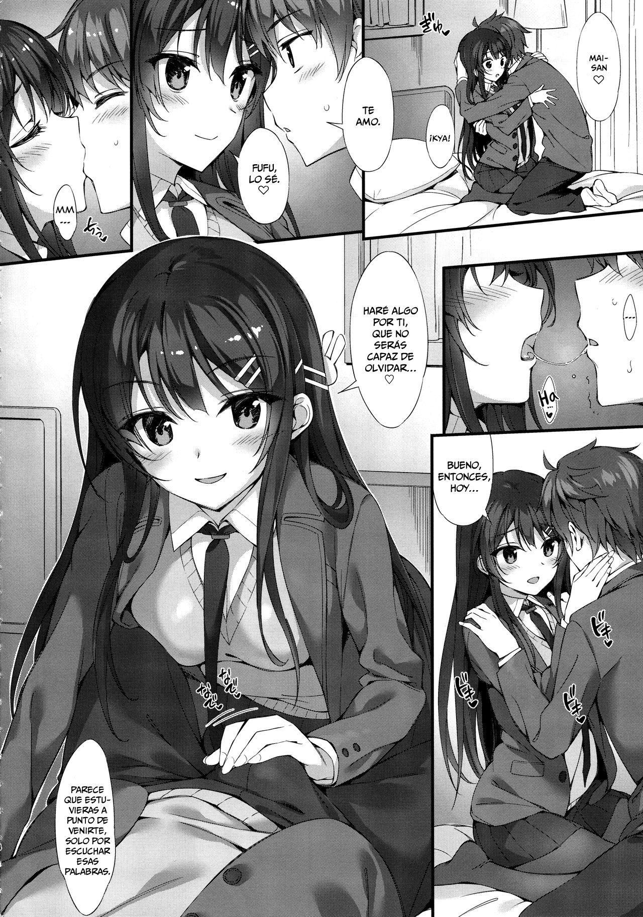 Mai Senpai to Ichatsukitai (Seishun Buta Yarou wa Bunny Girl Senpai no Yume o Minai) - 3