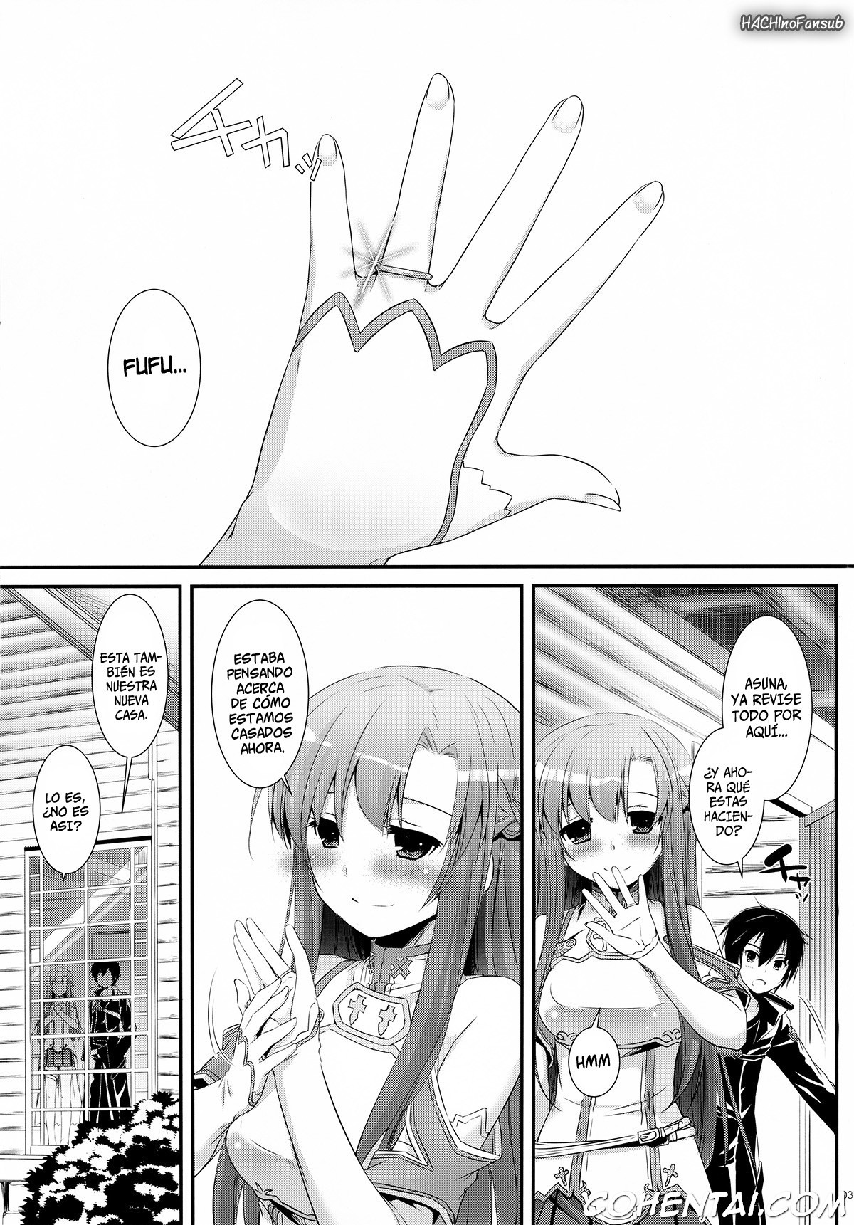 D.L. action 71 (Sword Art Online) xxx comics manga porno doujin hentai español sexo Asuna Yuuki Kazuto Kirigaya | Kirito Sword Art Online