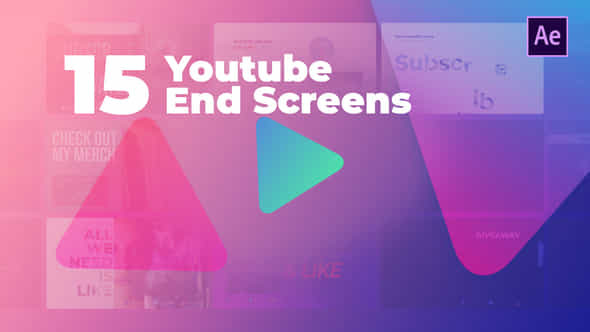 YouTube End Screens - VideoHive 33079744