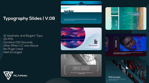 Typography Slides - Modern Lifestyle - VideoHive 34813199