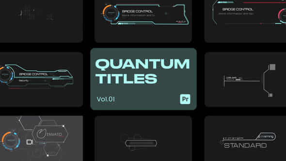 Quantum Titles V.1 - VideoHive 46394812