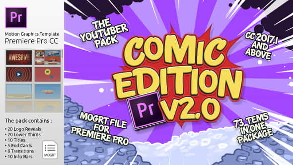 The YouTuber Pack - Comic - VideoHive 21822725