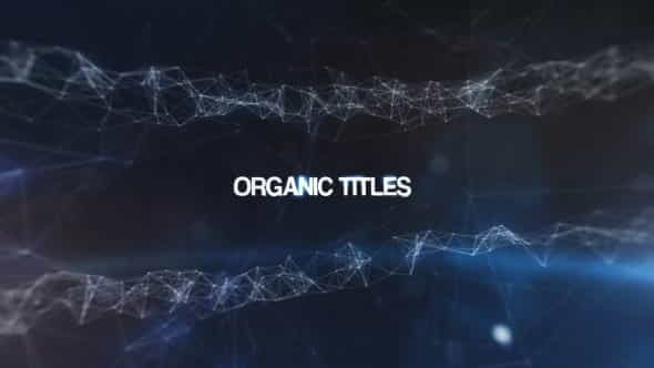Organic Titles - VideoHive 4740175