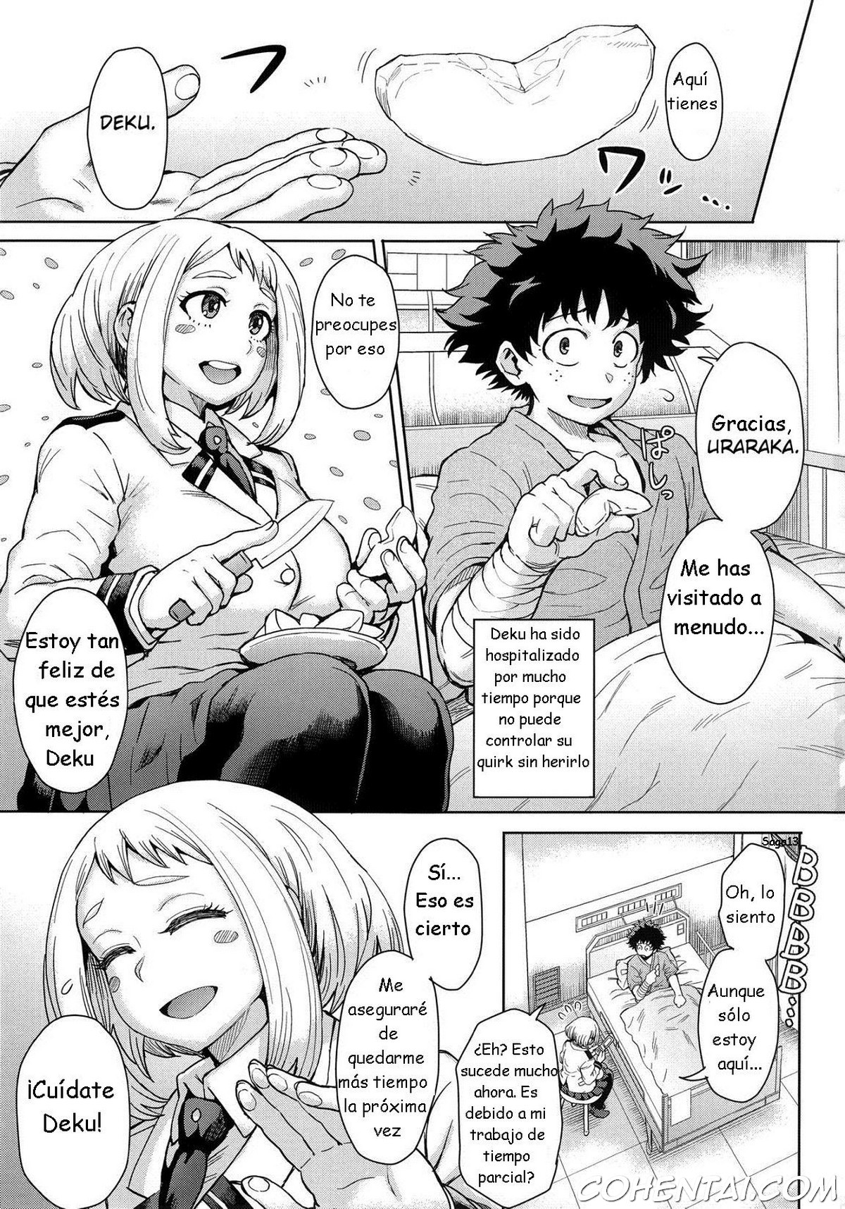 Uraraka Ura Fuuzoku (Boku no Hero Academia) xxx comics manga porno doujin hentai español sexo 