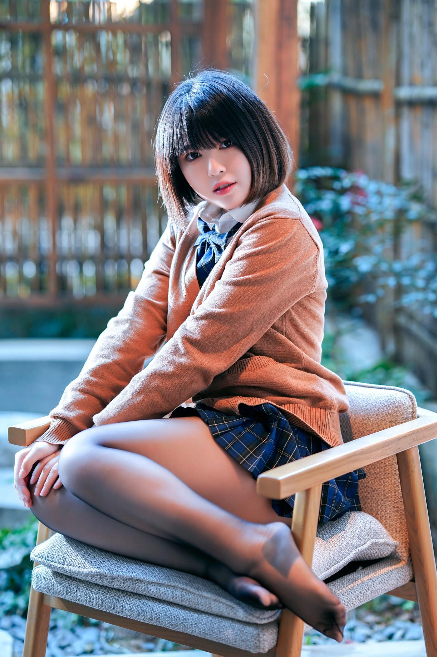 Cosplay 半半子Banbanko 彼女の制服(35)