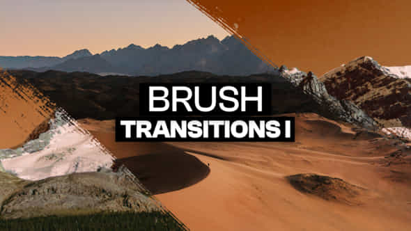 10 Brush Transitions - VideoHive 47587680