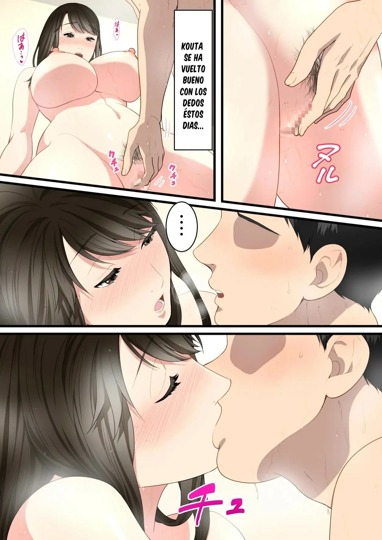 [Yuriko Club] Naka no Warukatta Haha to Musuko ga Amaama Couple ni Naru made [Spanish] [McLovin] [Digital]