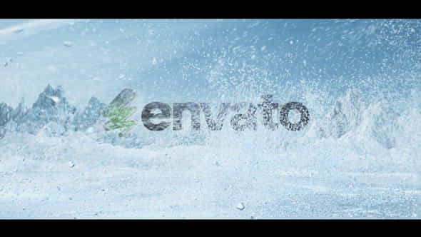 Winter Frost Snowflakes Blizzard Opener - VideoHive 54999937