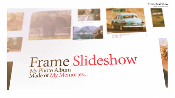 Frame Slideshow - VideoHive 40754033