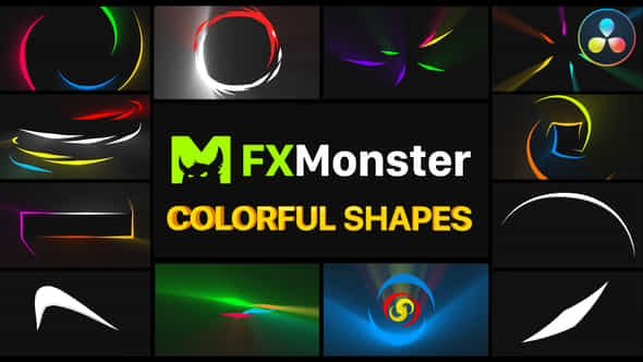 Colorful Shapes - VideoHive 38031285