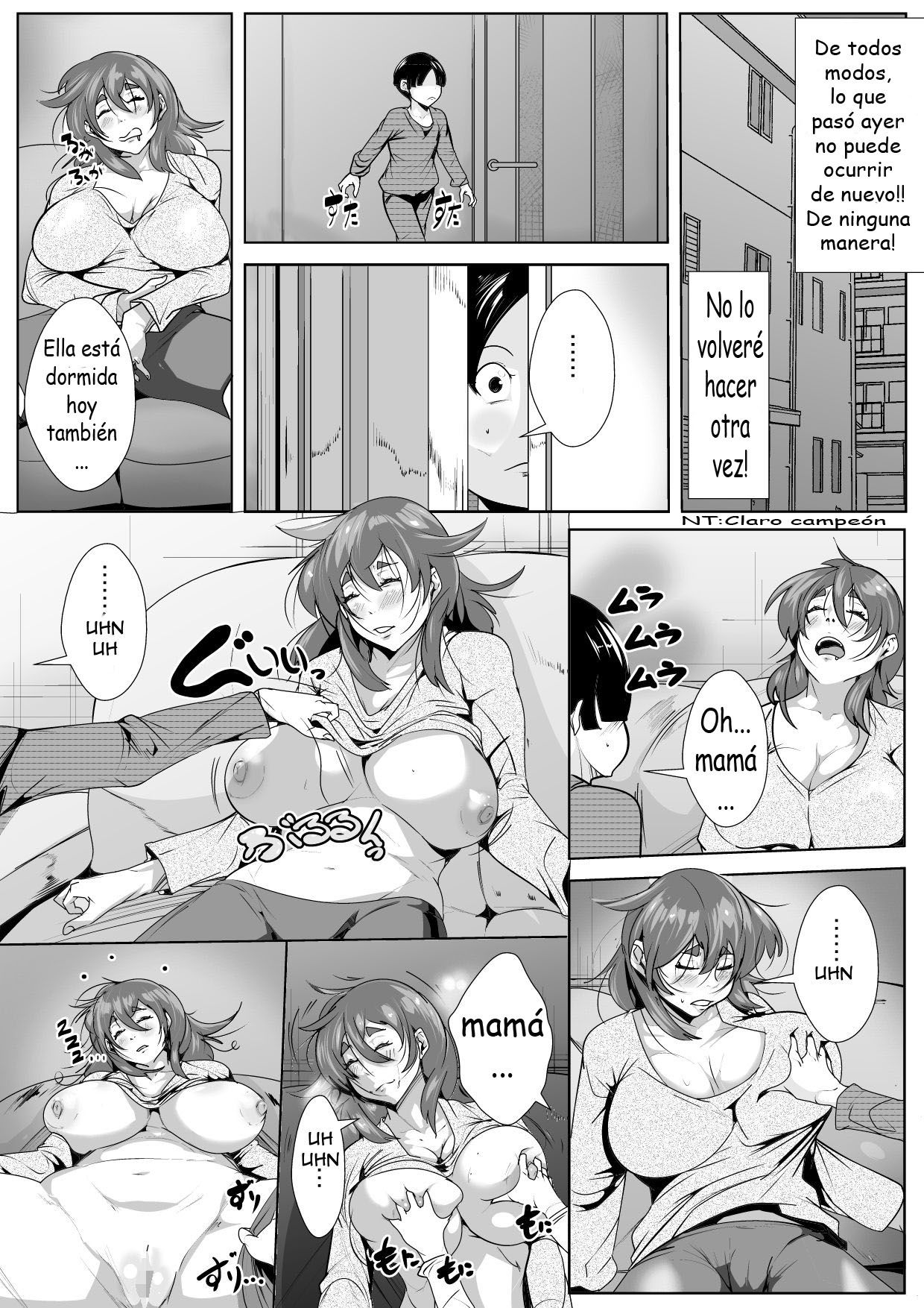 Neteiru Okaa-san ni Yokujou Shite Shimatta Musuko _ Son Lusting After His Sleeping Mother - 12