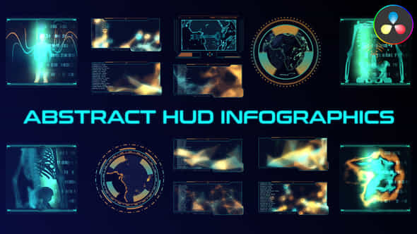 Abstract HUD Infographics - VideoHive 47697143