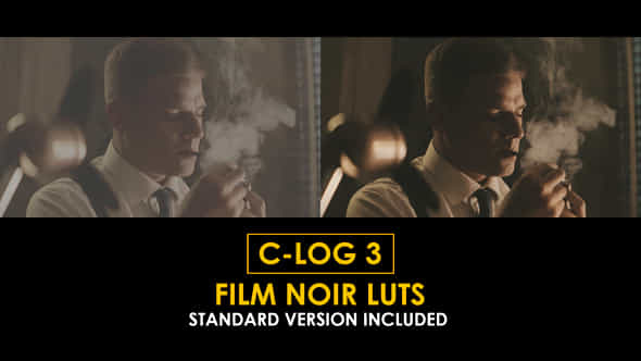 Clog3 Film Noir And Standard Color Luts - VideoHive 51169838