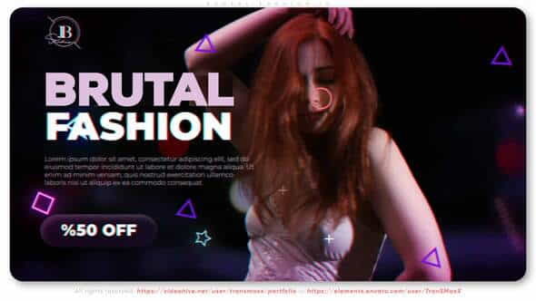 Brutal Fashion ID | Striptease - VideoHive 34267733