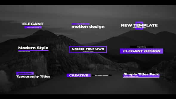 Simple Creative Titles - VideoHive 29742380