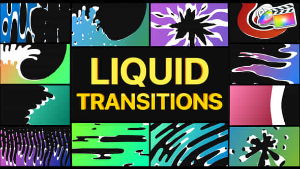 Fresh Liquid Transitions - VideoHive 36814264