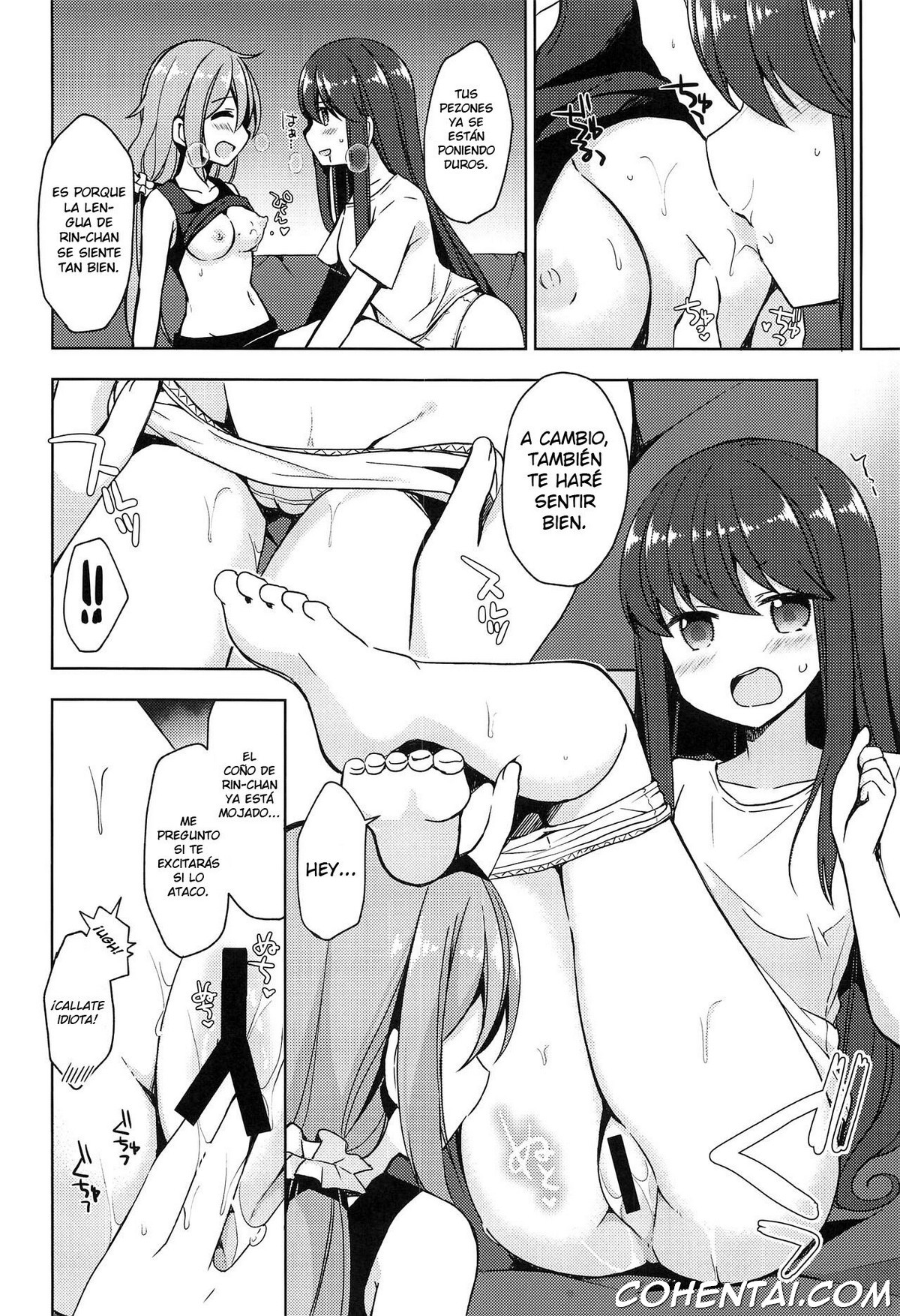 Rin to Nadeshiko ~Camp no Yoru wa Hen~ (Yuru Camp) xxx comics manga porno doujin hentai español sexo Nadeshiko Kagamihara Rin Shima Yuru Camp | Laid-Back Camp