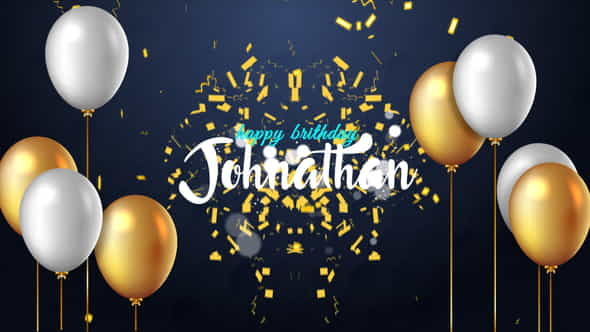 Birthday Wishes Intro - VideoHive 29803593