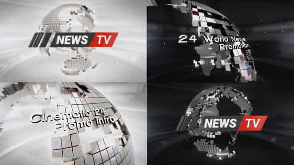24 World News Intro - VideoHive 53582767