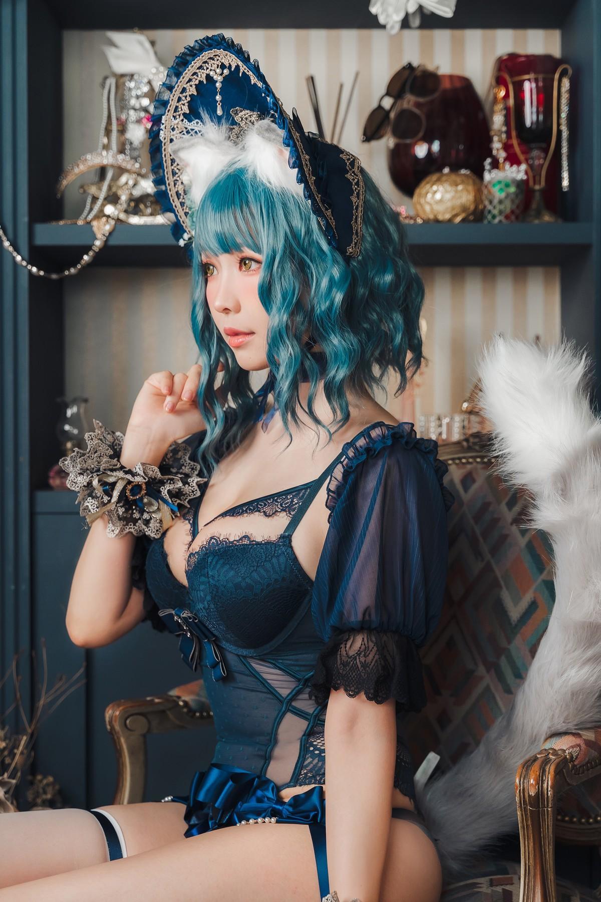 Cosplay ElyEE子 Scottish Fold Cat Doll 摺耳貓少女人形(12)