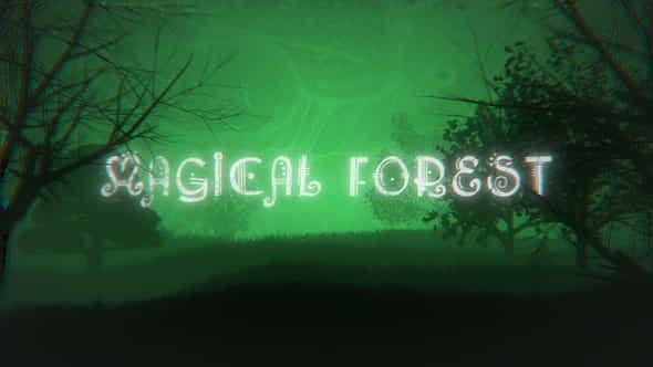 Magical Forest Titles - VideoHive 4308765