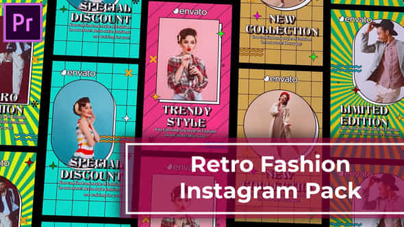 Retro Fashion Instagram - VideoHive 47626941