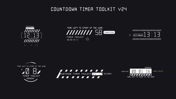 Countdown Timer Toolkit - VideoHive 45458440