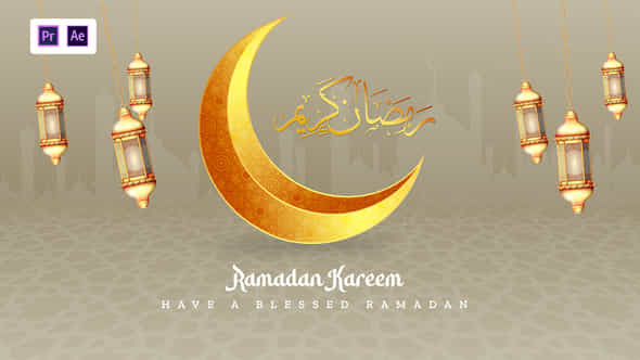 Happy Ramadan Kareem - VideoHive 44803250