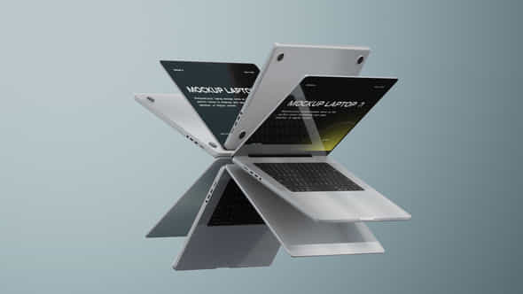 Laptop Mockup - VideoHive 56882490