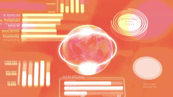 Globe in the Middle of - VideoHive 32580112