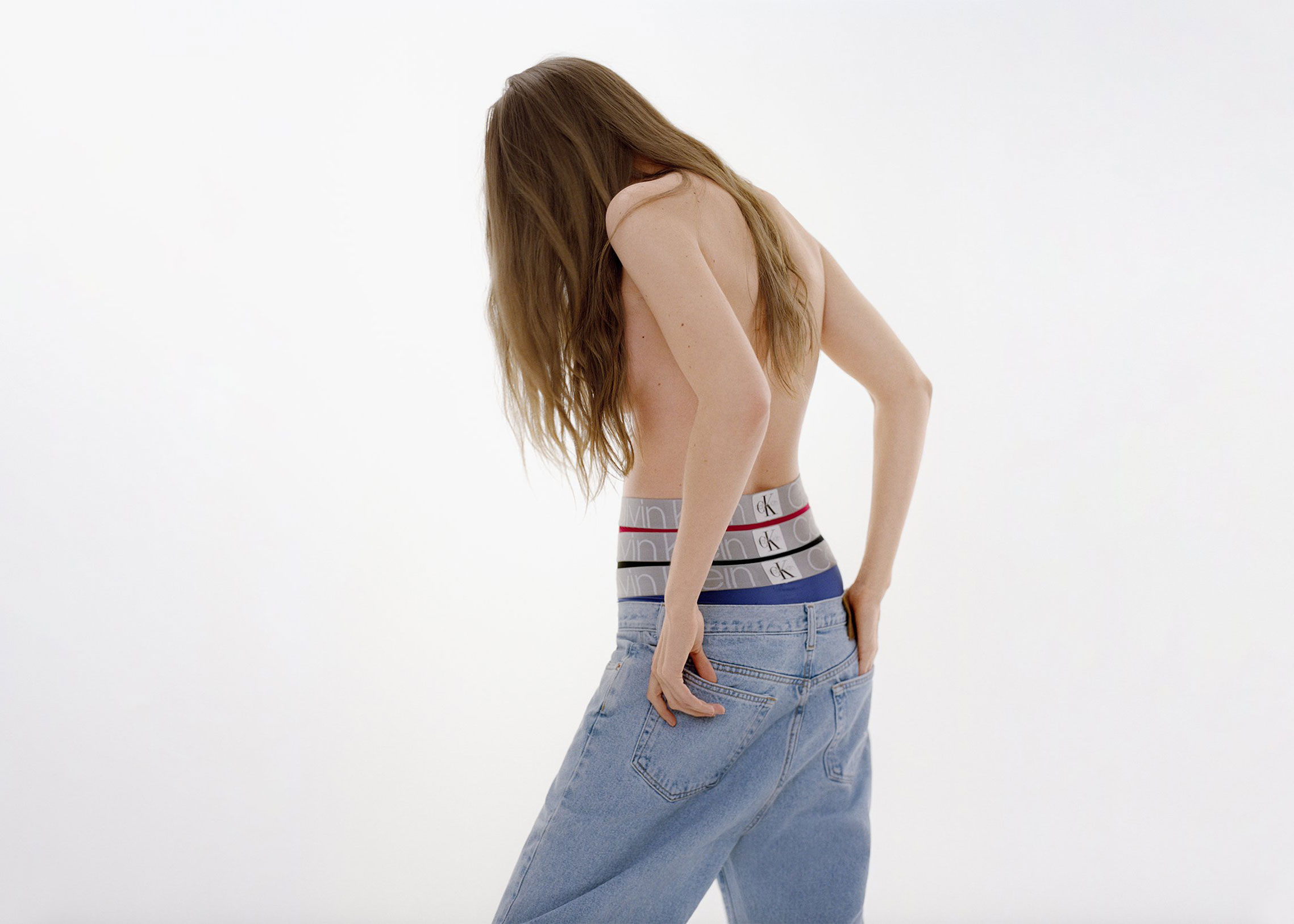 Gigi Hadid by Cass Bird / KITH for Calvin Klein Underwear 2020 campaign Джиджи Хадид в нижнем белье KITH for Calvin Klein Underwear, сезон 2020 / фото 02