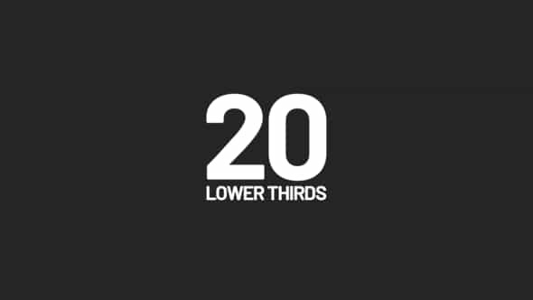 Lower Thirds - VideoHive 42729710