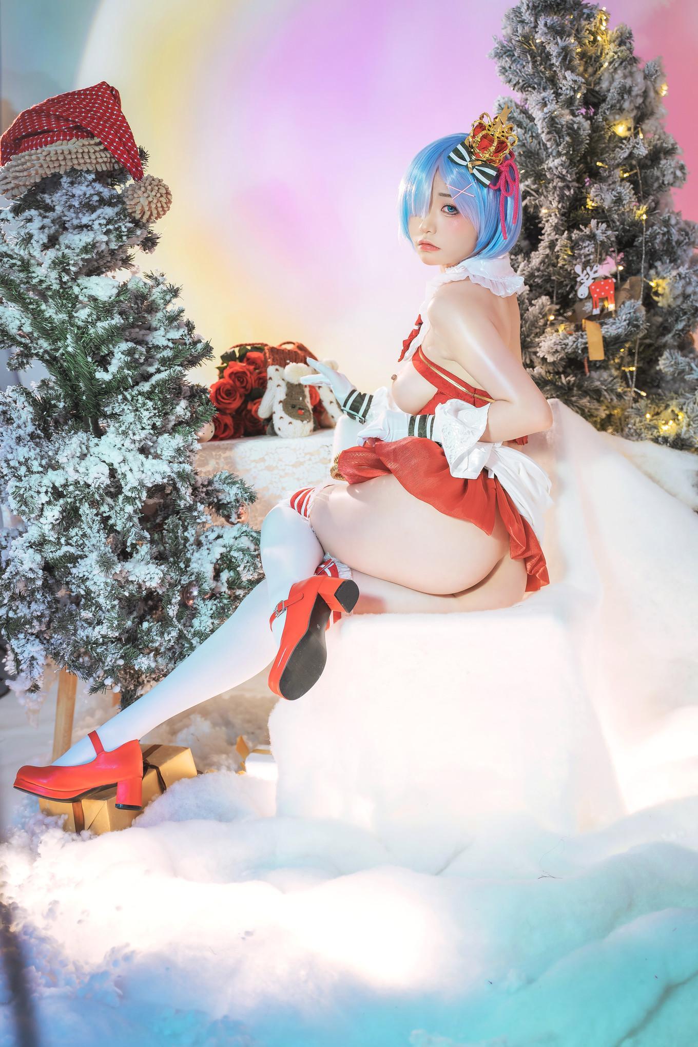 Nekokoyoshi 爆机少女喵小吉, 写真集 Christmas Begins(12)