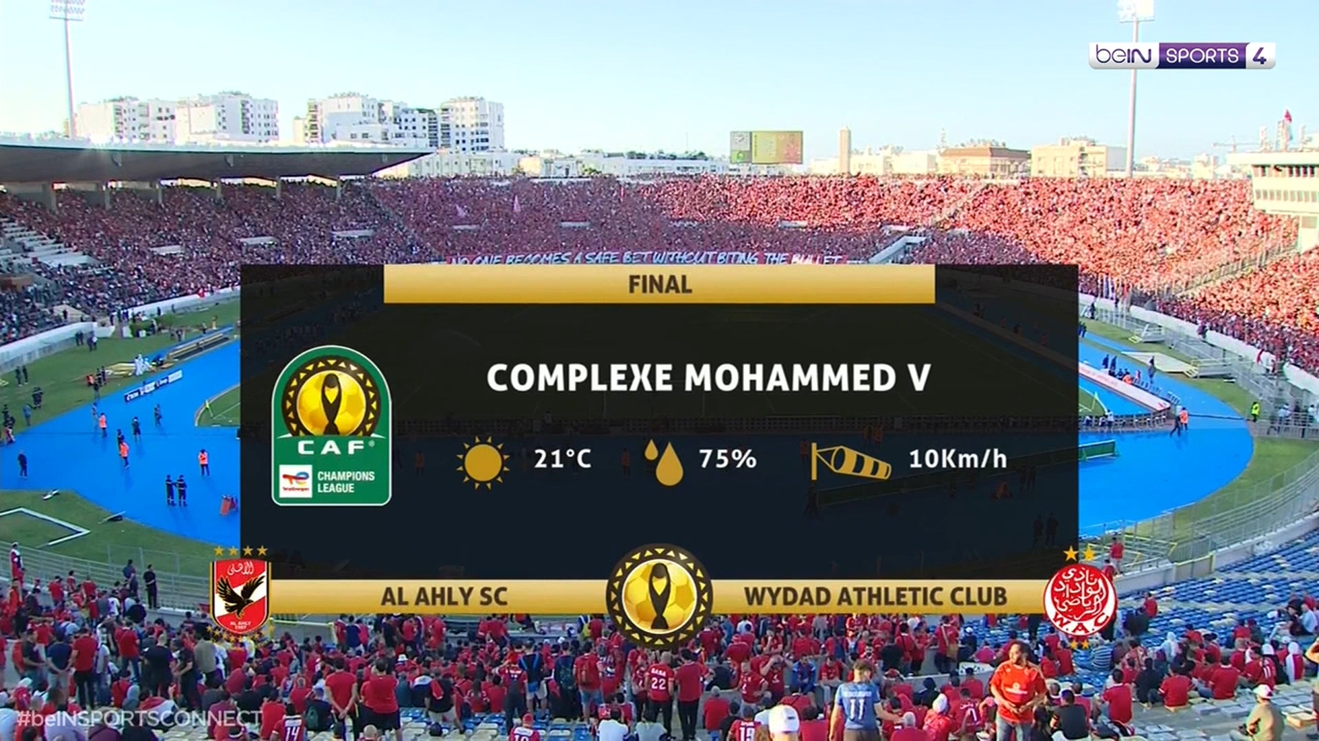 CAF Champions League Final - Al Ahly Vs Wydad Casablanca - 30/05/2022