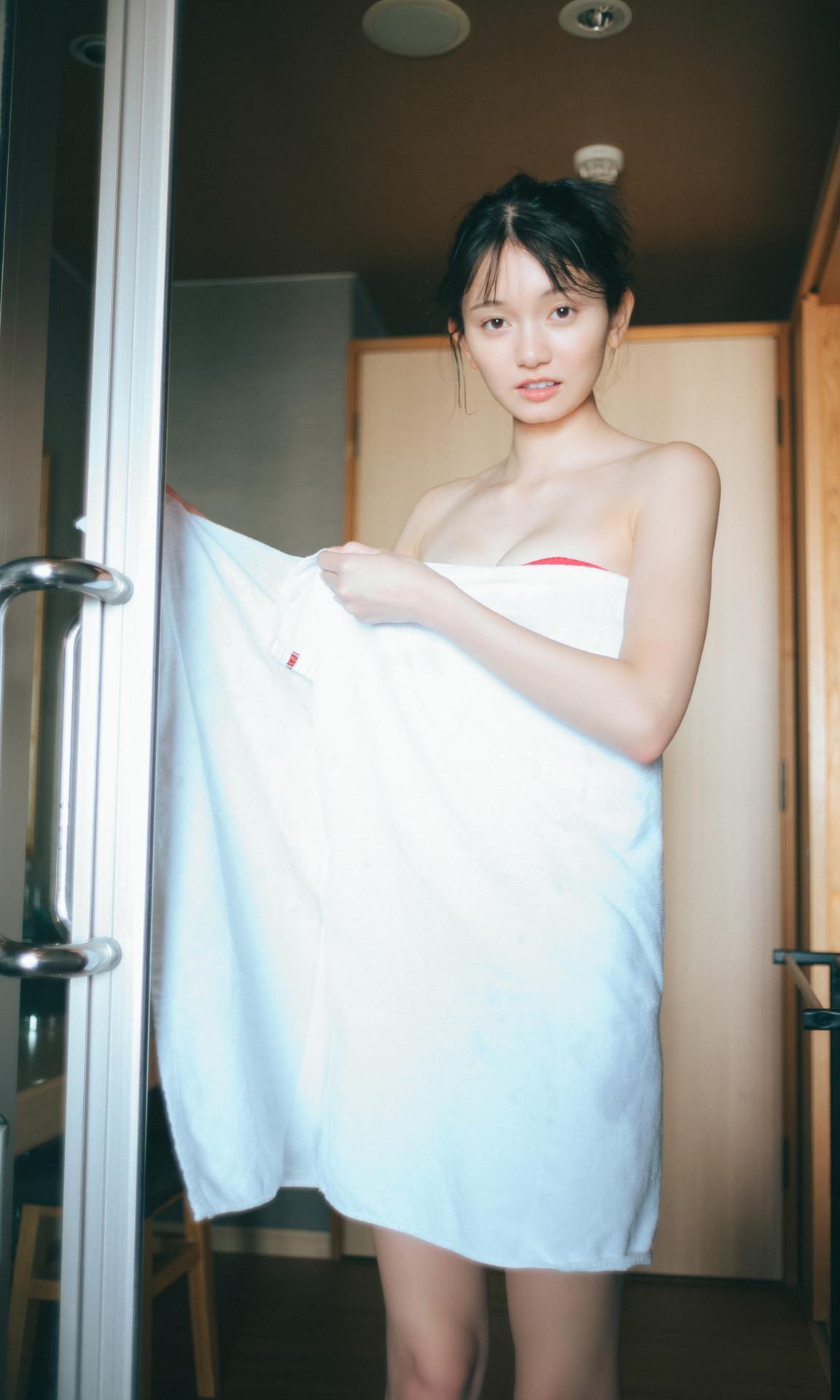 Fuuka Kumazawa 熊澤風花, 週プレ Photo Book 「またたく。」 Set.01(32)