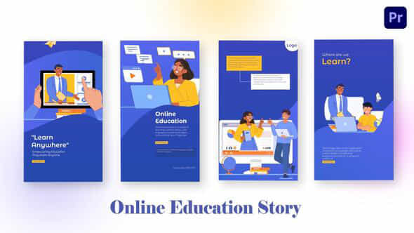 Online Education Instagram - VideoHive 44598787