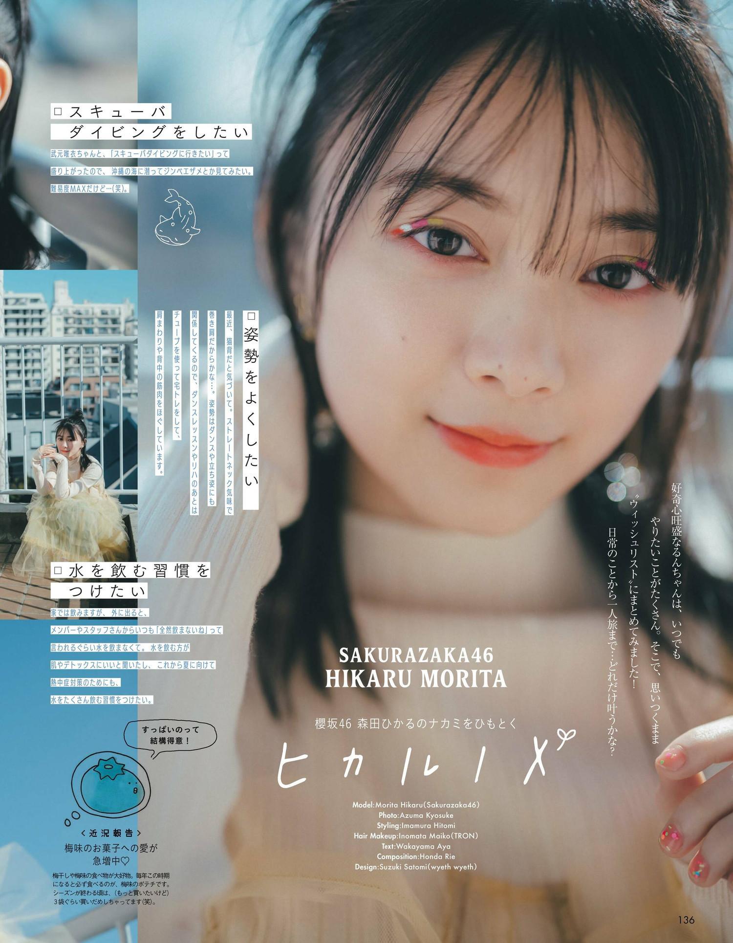 Hikaru Morita 森田ひかる, aR (アール) Magazine 2023.04(2)