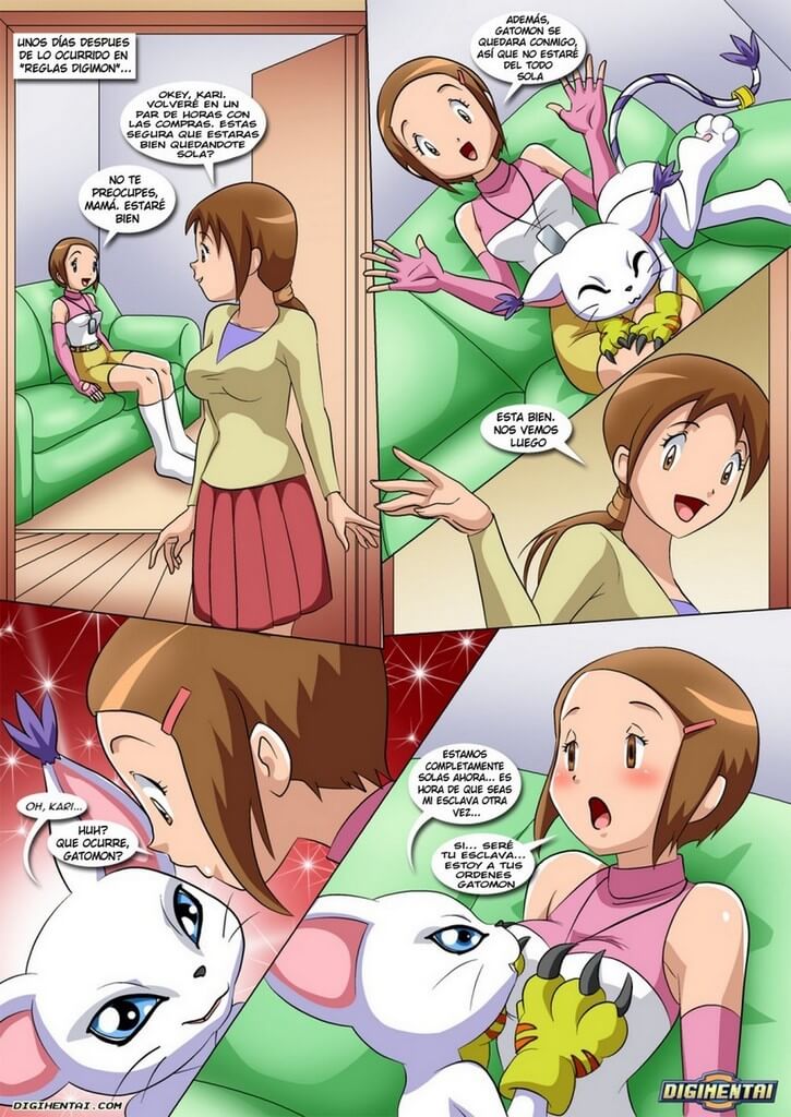 Reglas Digimon 2 Comic Porno - 1