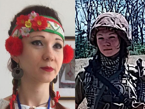 Марина Гриценко з музею пішла в ЗСУ Марина Гриценко з музею пішла в ЗСУ