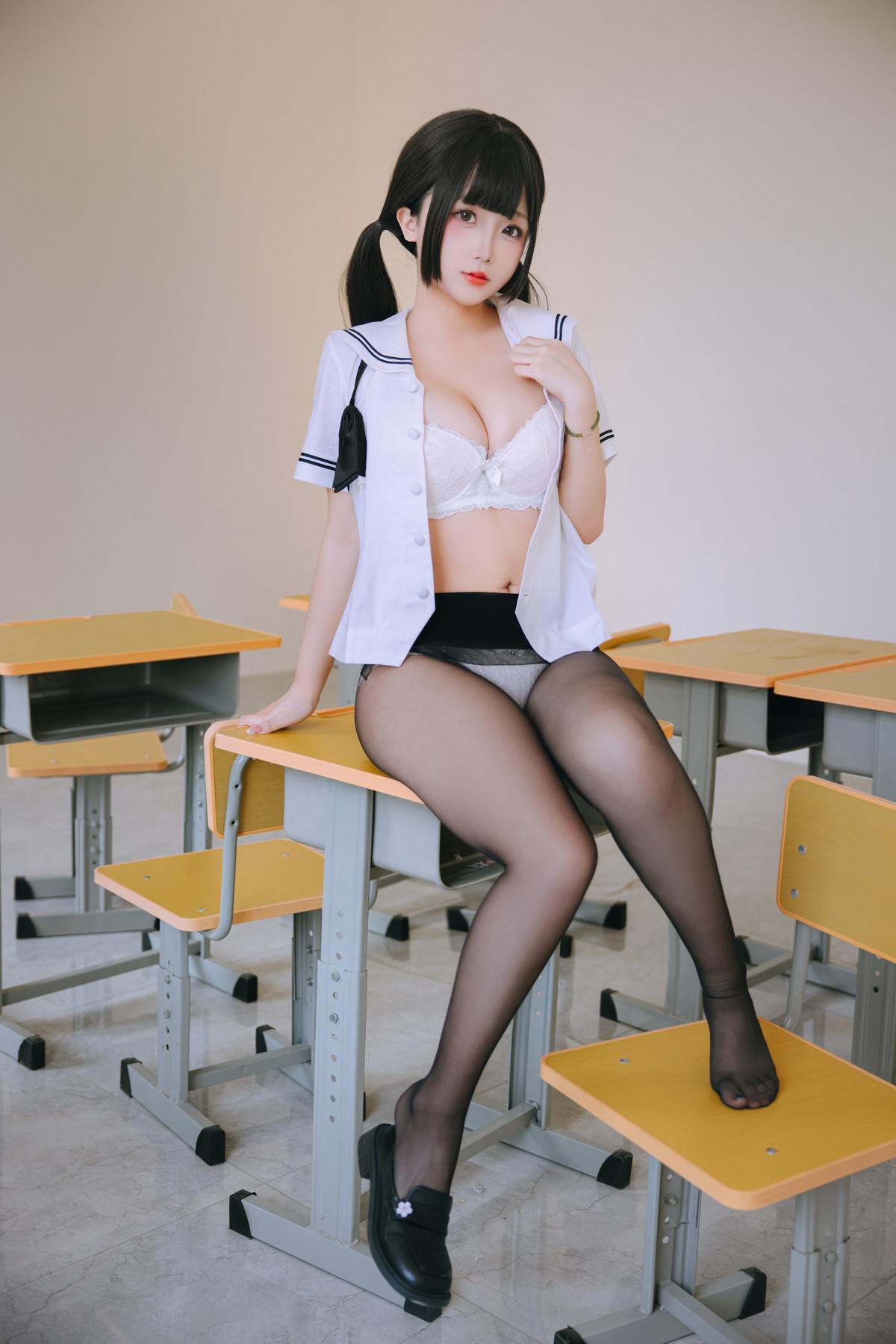 Cosplay Rinaijiao日奈娇 放学后 Set.01(12)