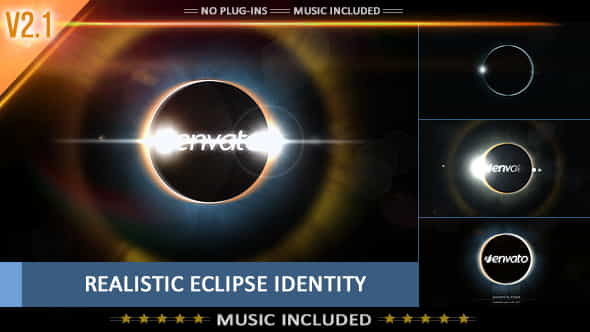 Epic Eclipse Cinematic Logo Intro - VideoHive 3940026
