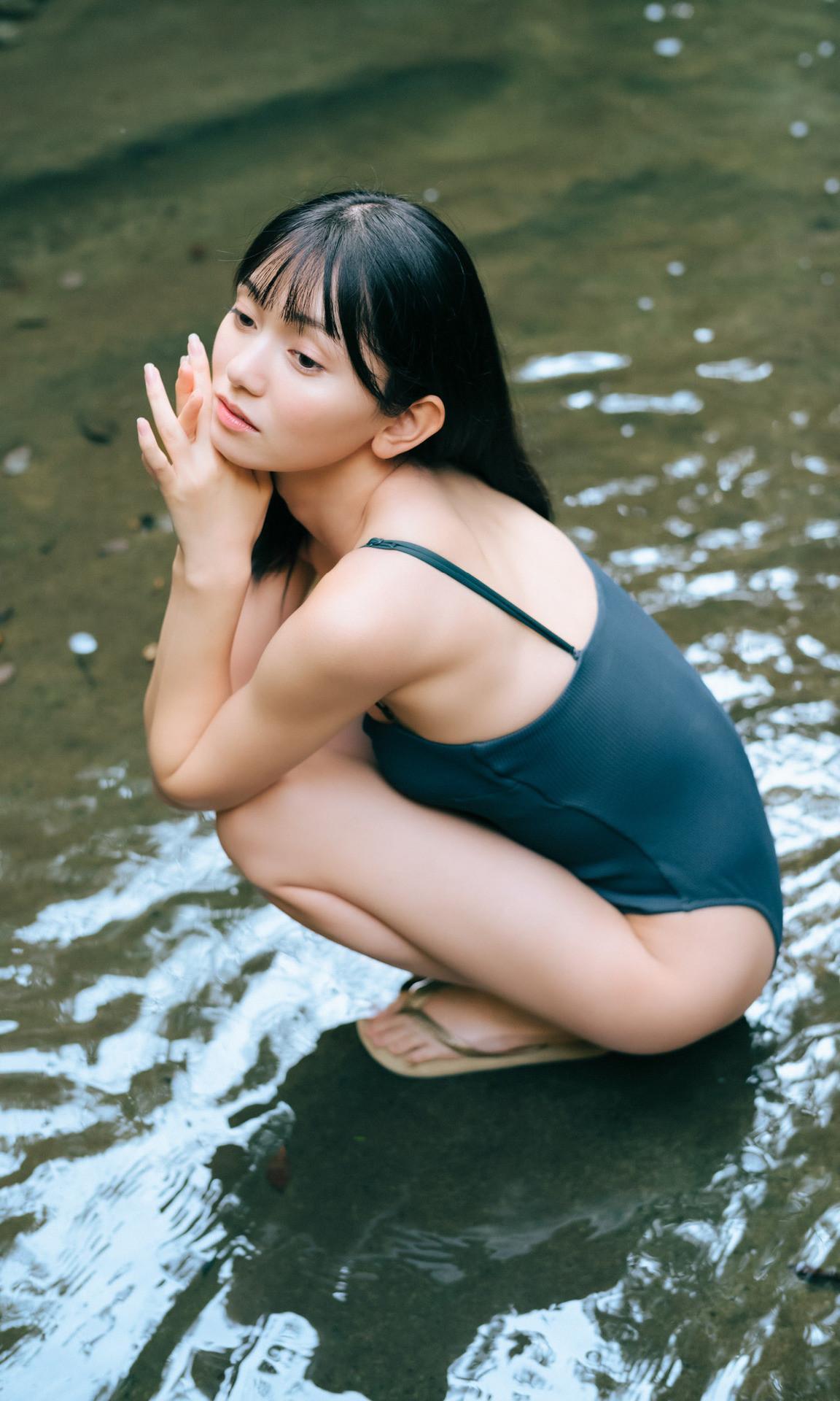 Fuuka Kumazawa 熊澤風花, 週プレ Photo Book 「またたく。」 Set.02(23)